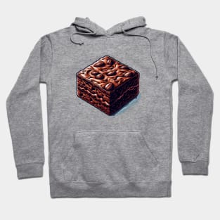 Brownie Kawaii Breakfast Salted Vintage Sweet Yummy Food Hoodie